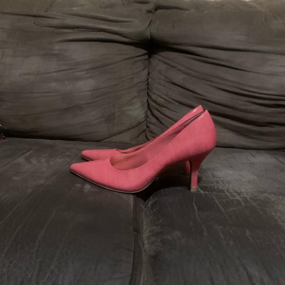 Coral High Heels
